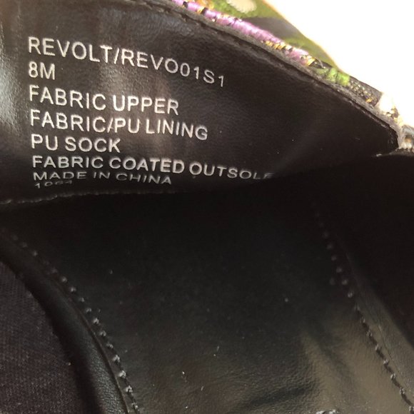 Steve Madden Revolt Fabric Slide On Open Back Shoe Sandal . - Picture 8 of 13